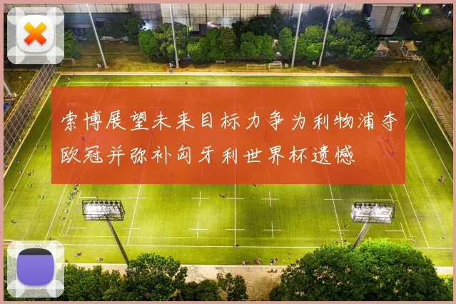 索博展望未来目标力争为利物浦夺欧冠并弥补匈牙利世界杯遗憾